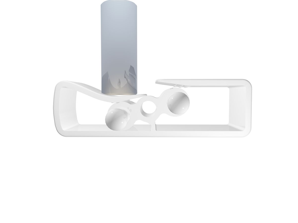 garniture serpentine de câble Cube SL 0.75m noir RAL9005 aimant