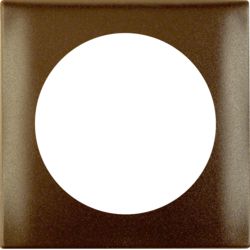 Abdeckrahmen Gr.1 UP Integro braun