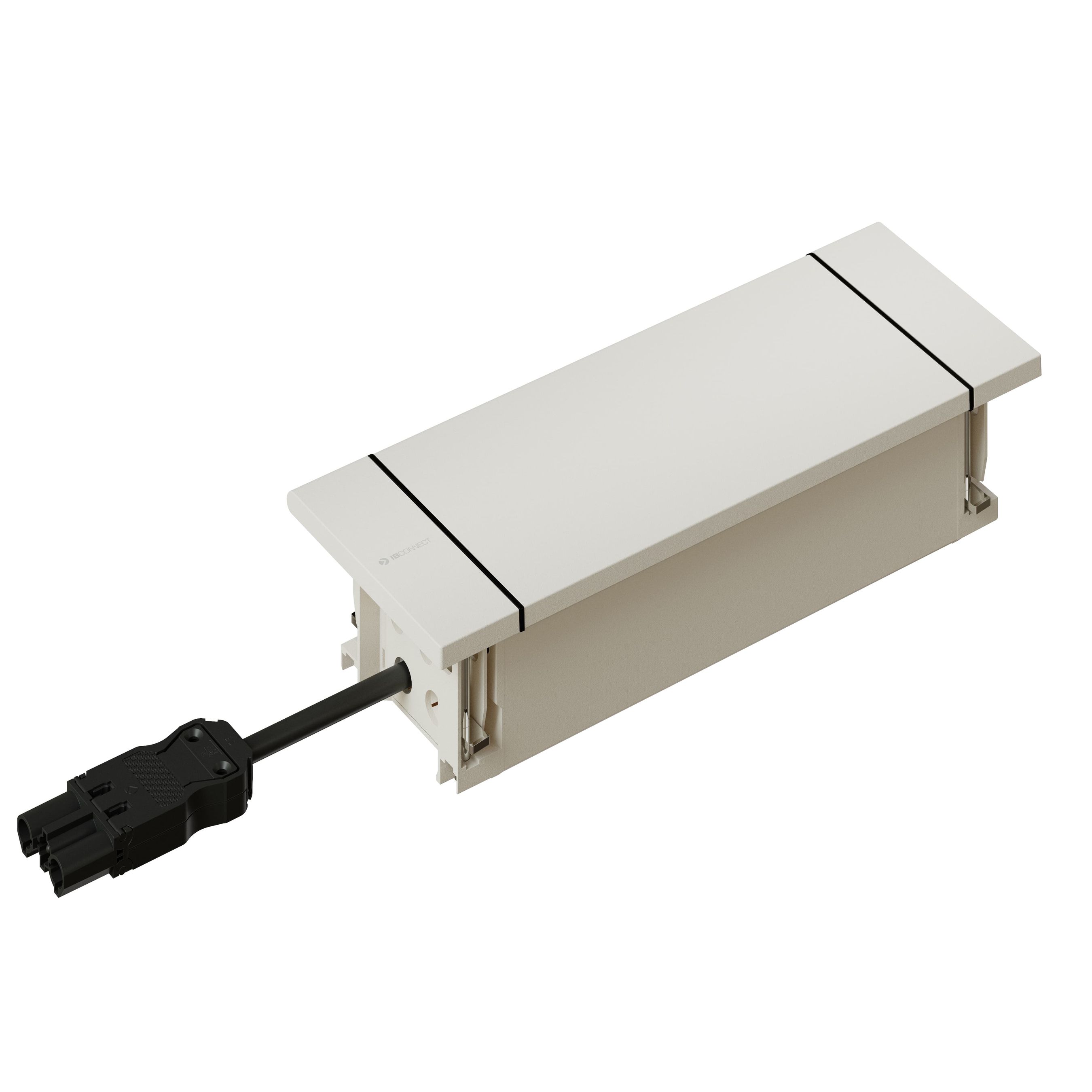 NEXO bloc multiprise blanc 2x type 13 1x module vide