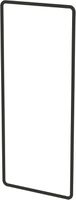 profilo decorativo dim.3x1 priamos nero