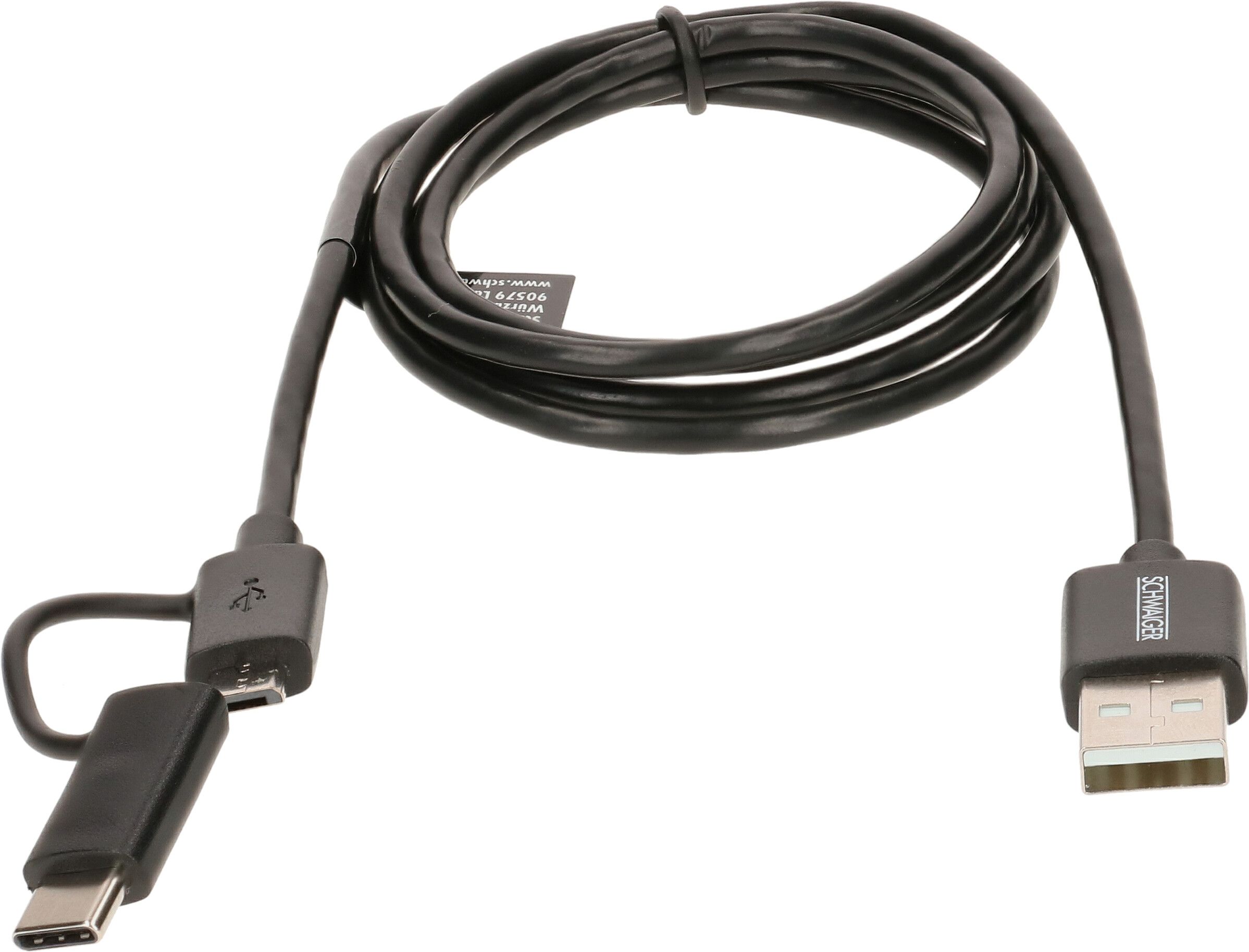 USB 3.1 câble adaptateur 1.0m noir