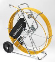 Anguille tubu. ép. bande D=9mm L=100m 2 douilles de début M12