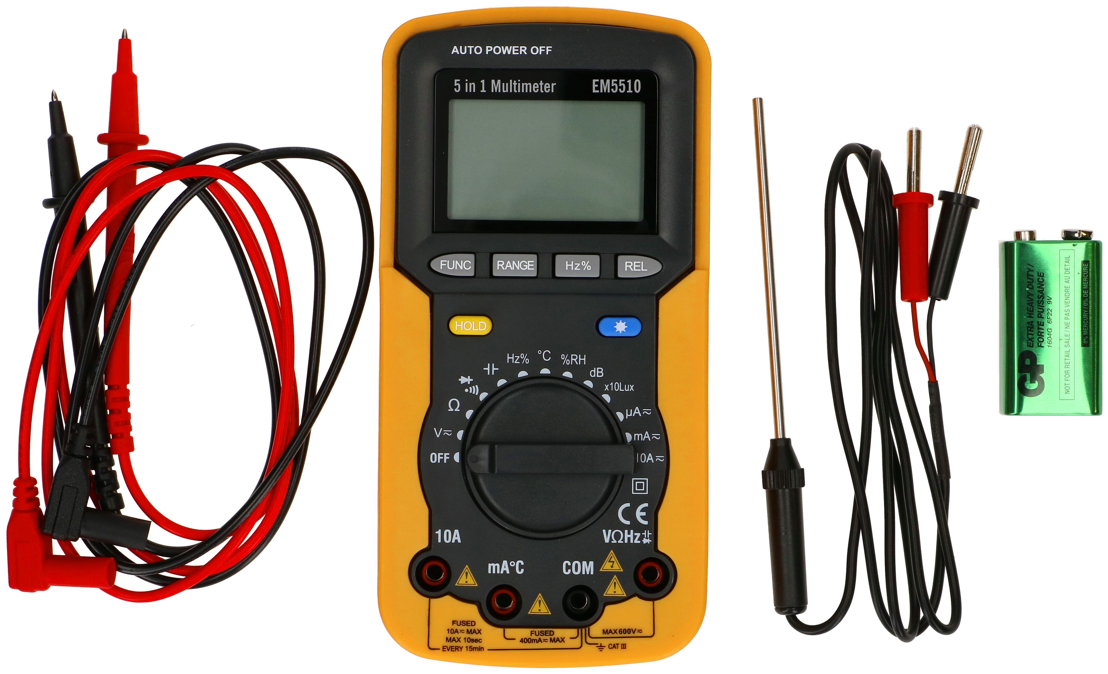 Digitales Multimeter Profi EM5510