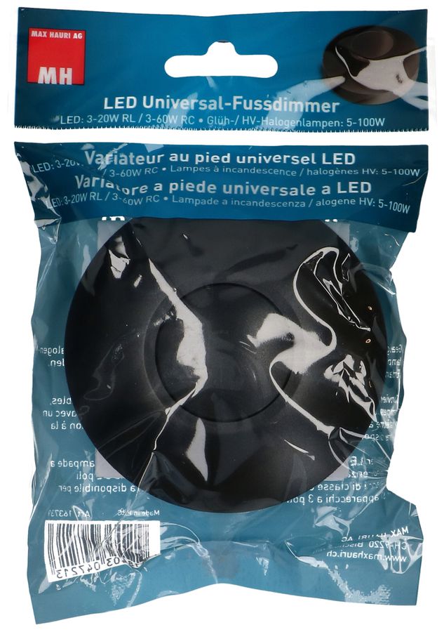 variateur universel au pied LED noir