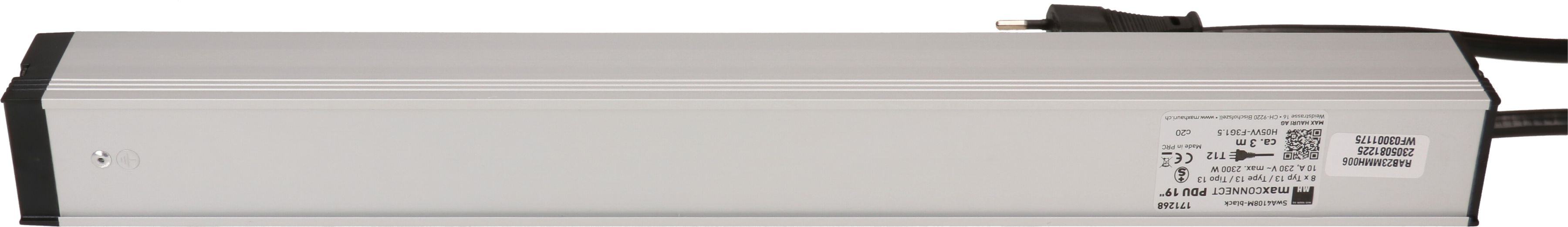 PDU 19 pouce 8x type 13 noir 1U