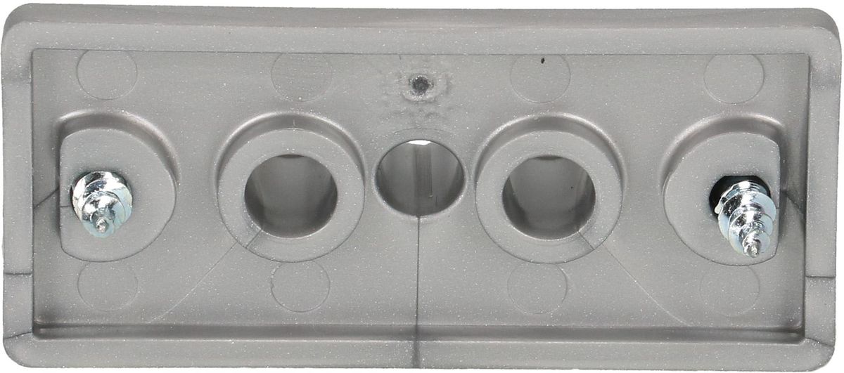 fixation à la table Easy-Desk 2B argent RAL9006