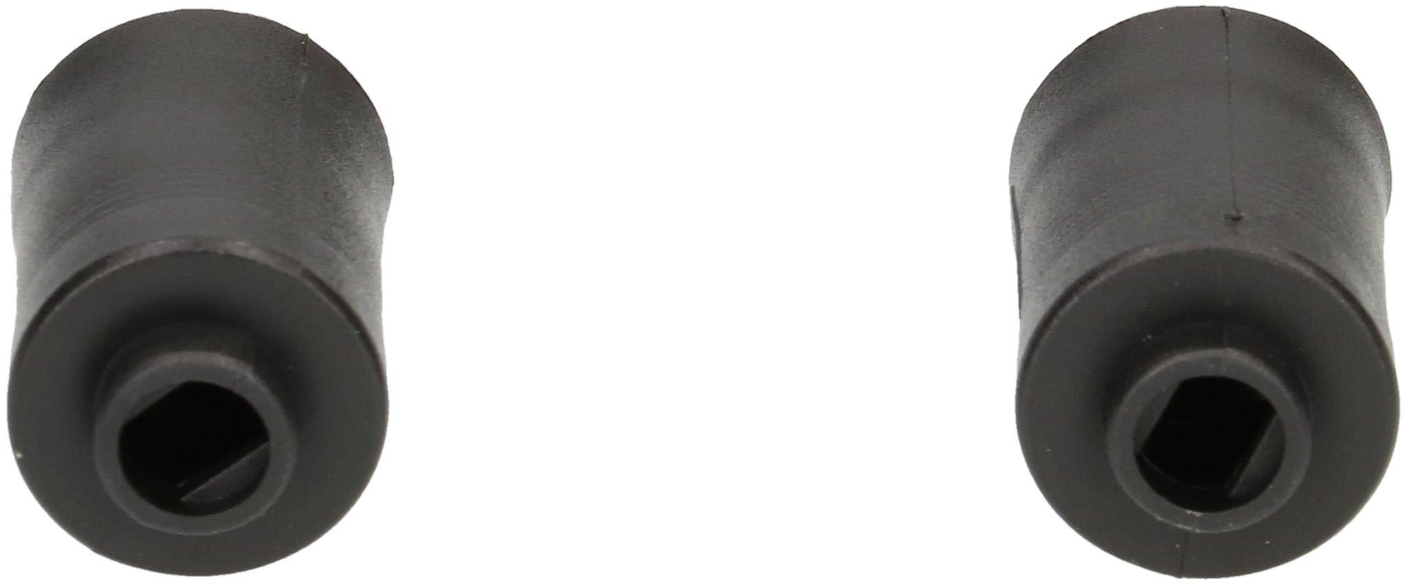 prise HP avec visses noir 2 pièces