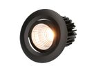 spot encastré à LED MOVE Ø68 noir mat 3000K 960lm 38°