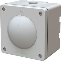 pulsante doppio NA/NC AP exo IP55 grigio luce