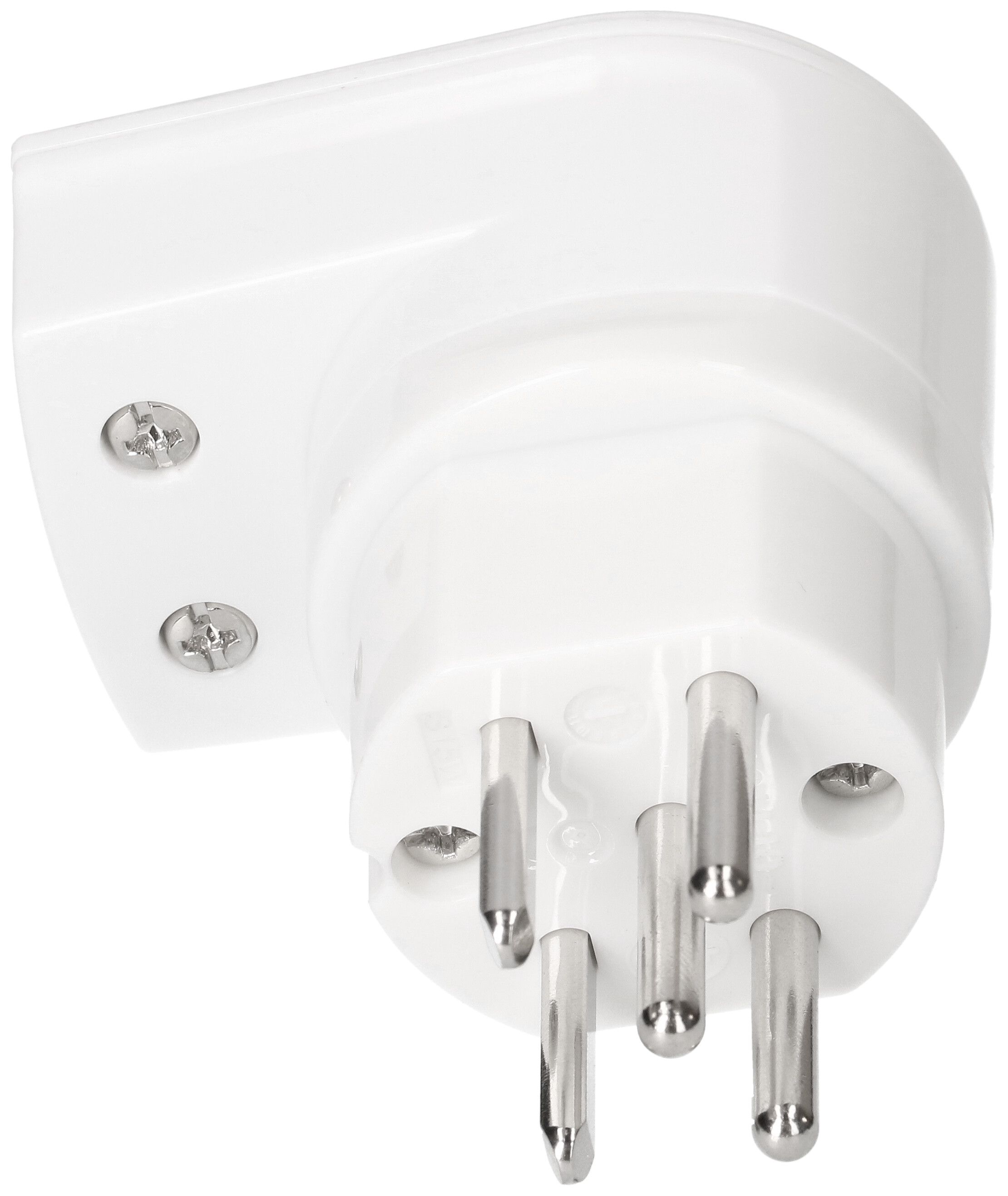 Fiche TH type 15 5 pôles blanc coudé