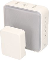 Kit carillon sans fil, portée=200 m, blanc, récepteur d'extension