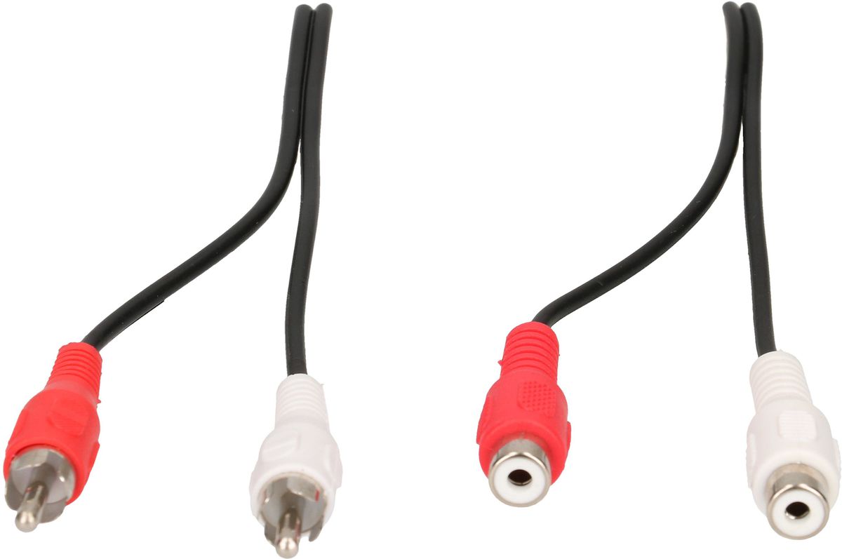 rallonge audio RCA stéréo 10m noir