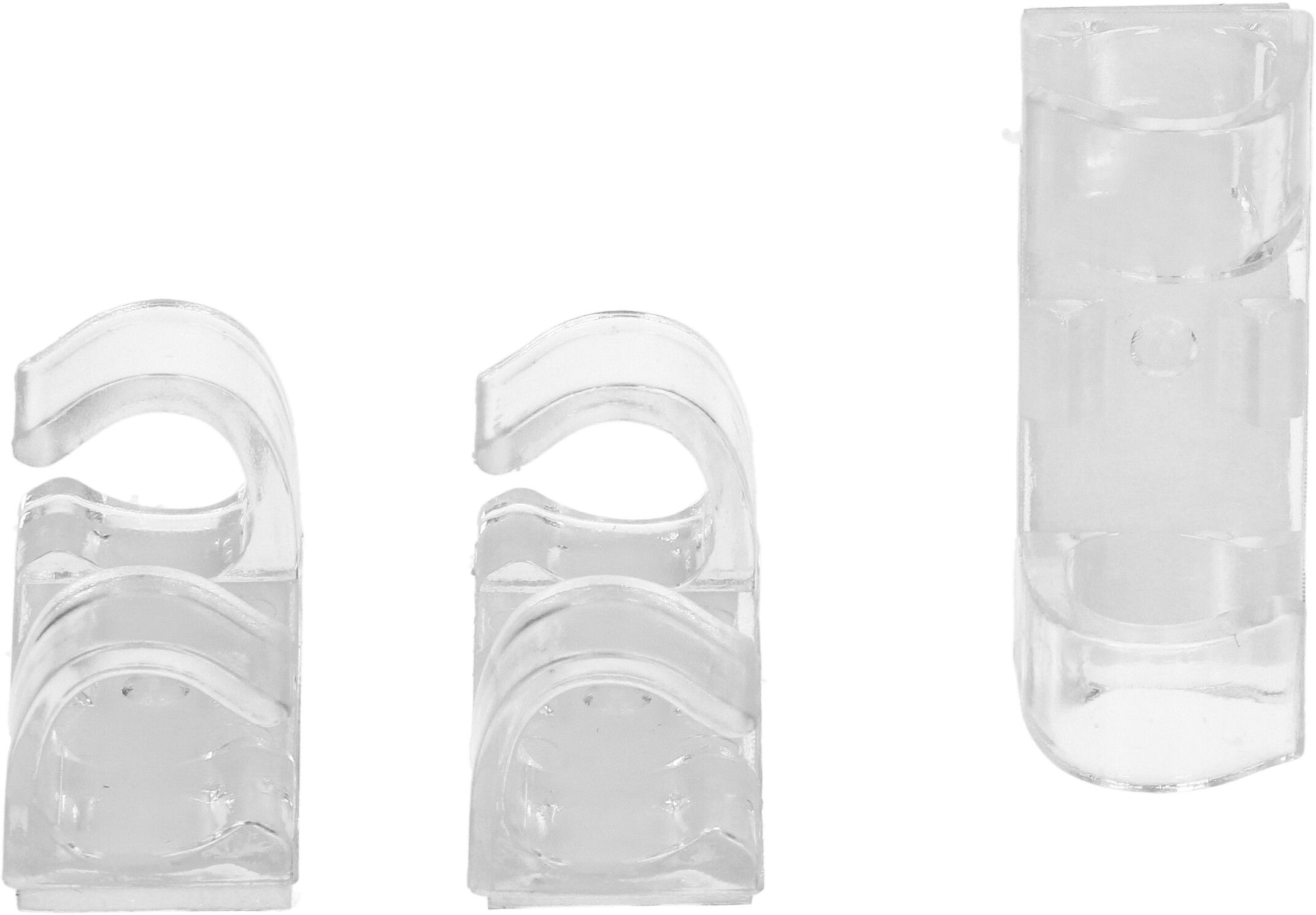 kit de clips pour câbles 10mm transparent