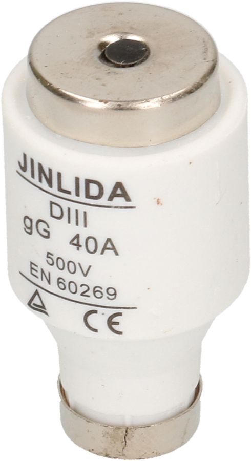 fusible 40A retardé 500V DT-III / 5 pièces