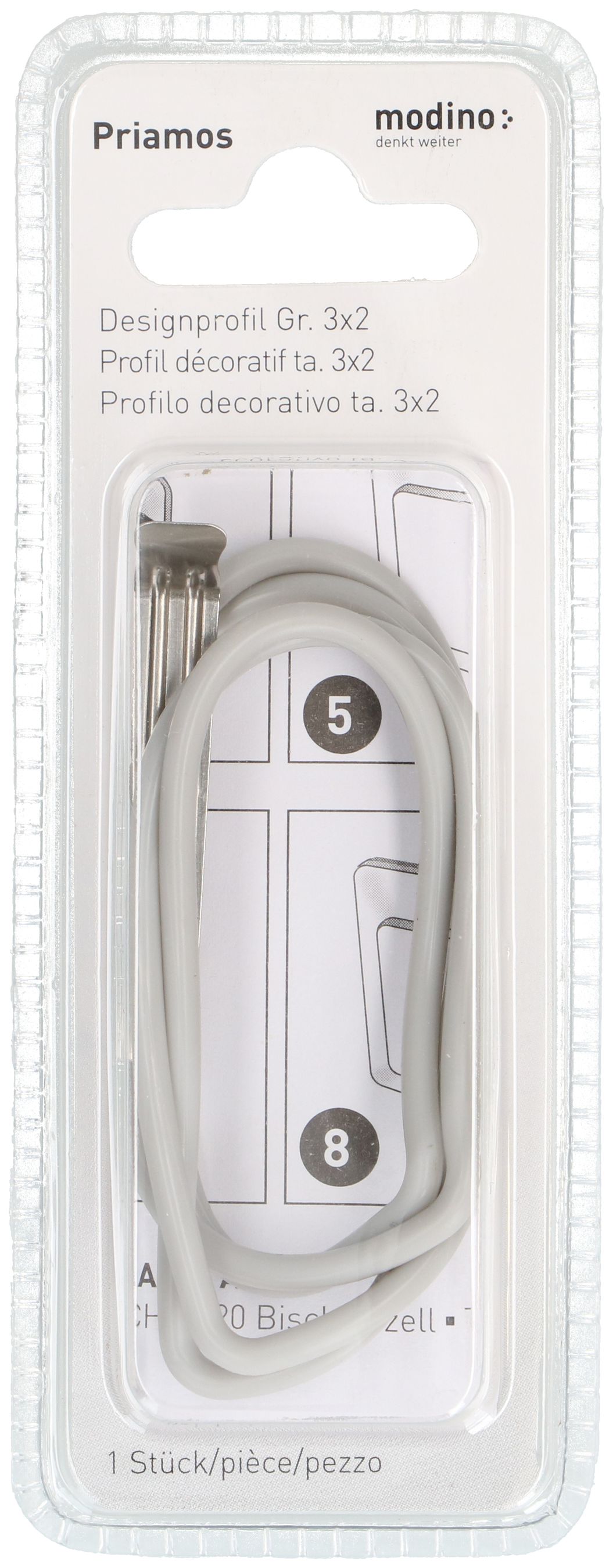 profil décoratif ta.3x2 priamos gris