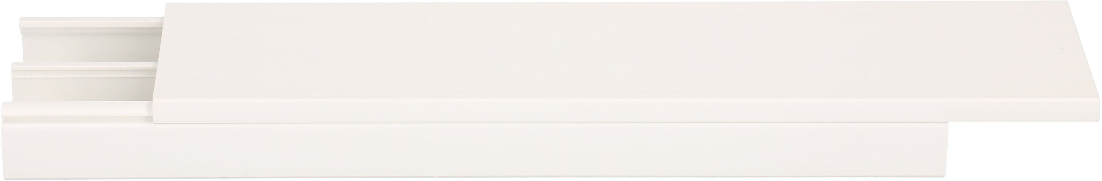 Kabelkanal 53x20mm weiss 2m