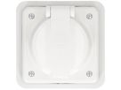 prise 1x type 25 ta.1x1 ENC Mica Nass IP55 blanc