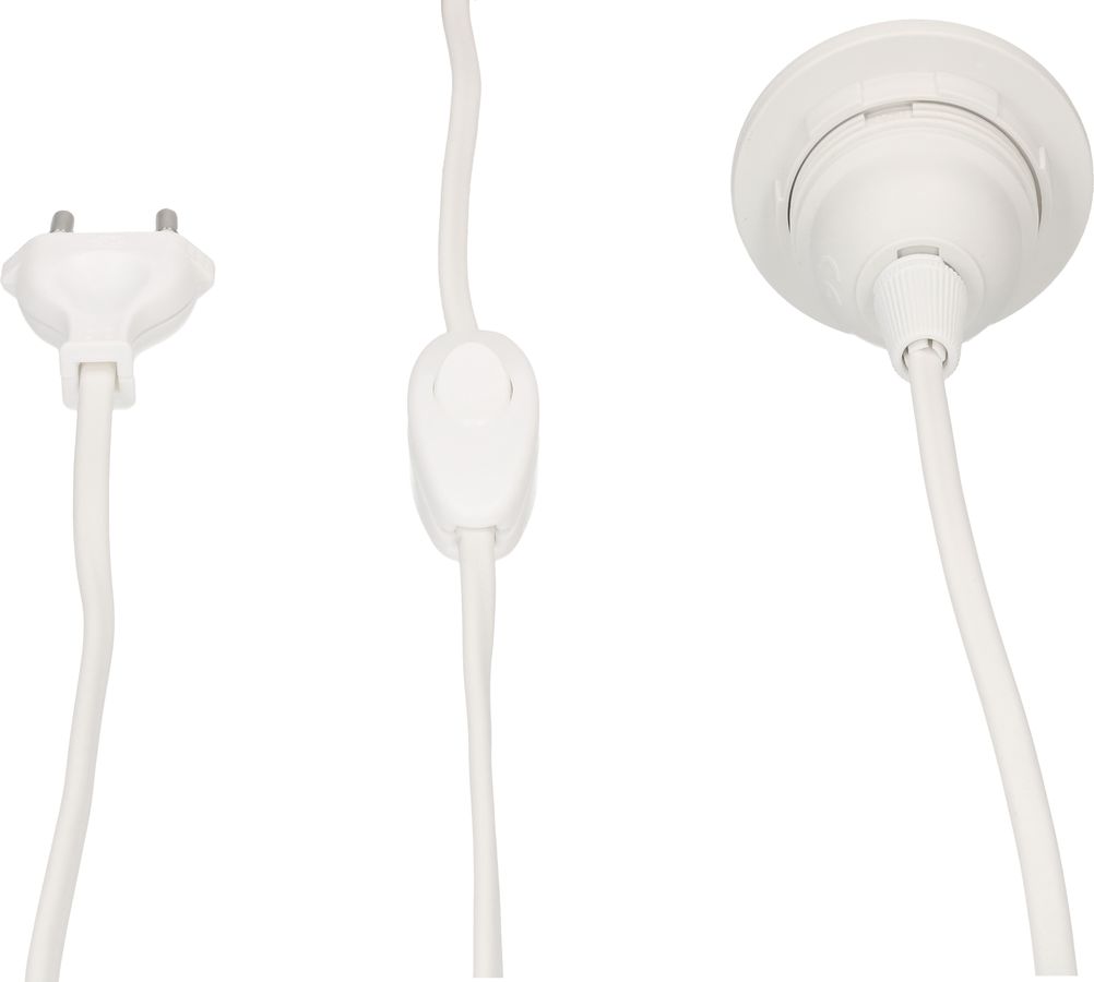 garniture d'éclairage E27 blanc L=2.0m