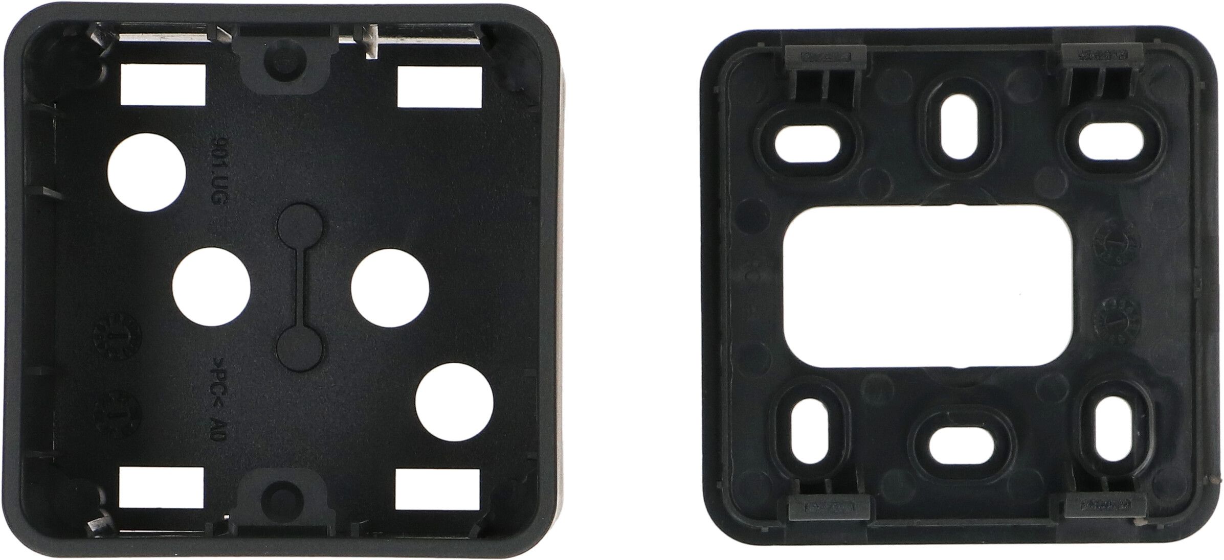 Universal AP-Gehäuse anthrazit