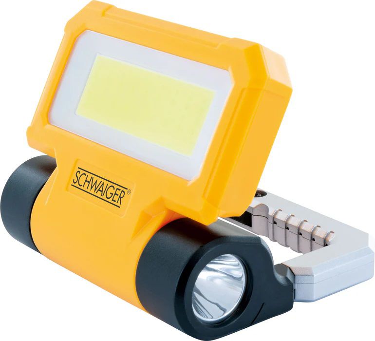 projecteur de travail rechargeable LED 3W+3W lampe de poch nr/jn