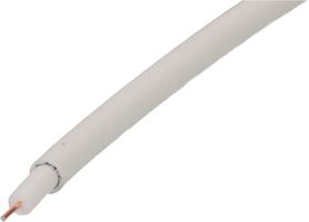 câble coaxial 90dB blanc