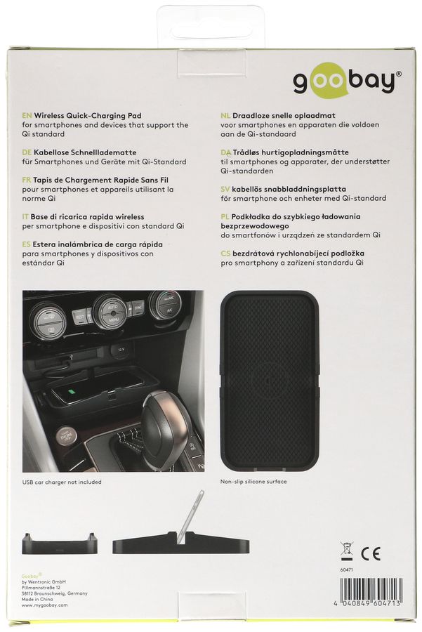 Kabelloses Kfz-Schnellladegerät 15W