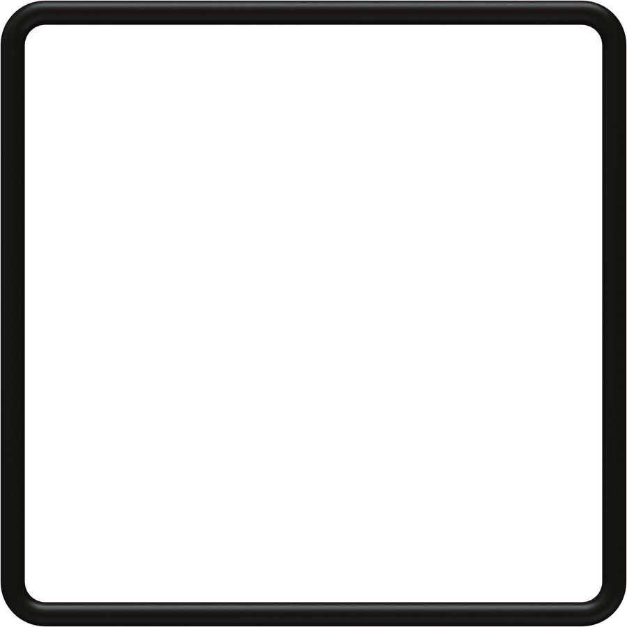 profil décoratif ta.1x1 priamos noir / 4 pièces