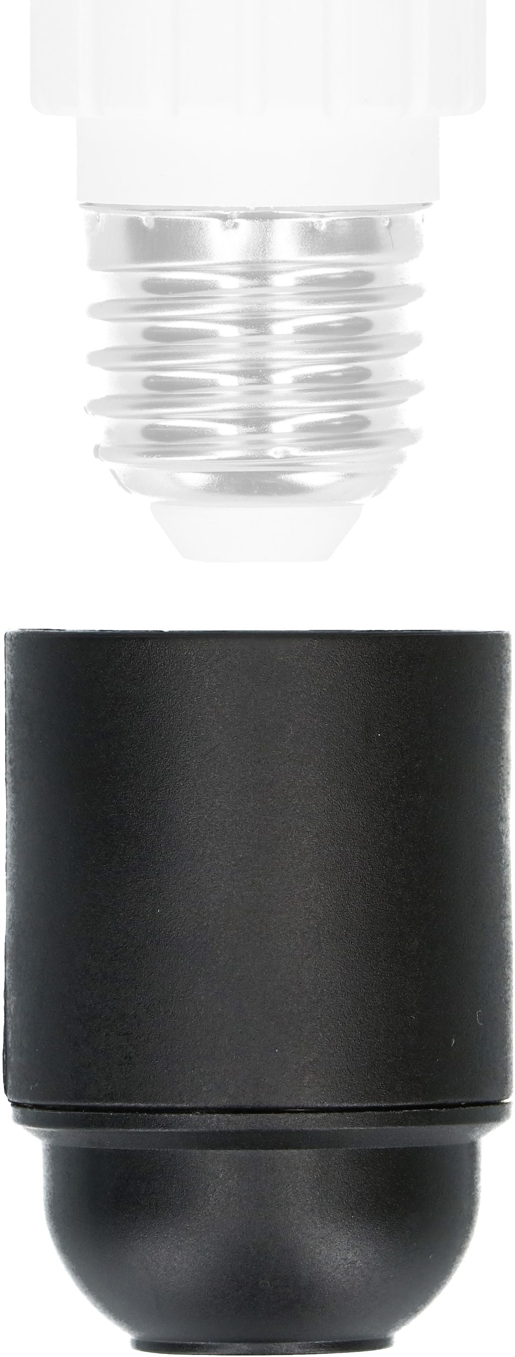 douille E27 manteau lisse M10x1 noir