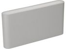 LED-Wandleuchte WALL-FLAT alugrau RAL9006