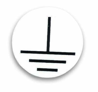 Leiterkennzeichnung Erde entspr. nicht DIN 40 011