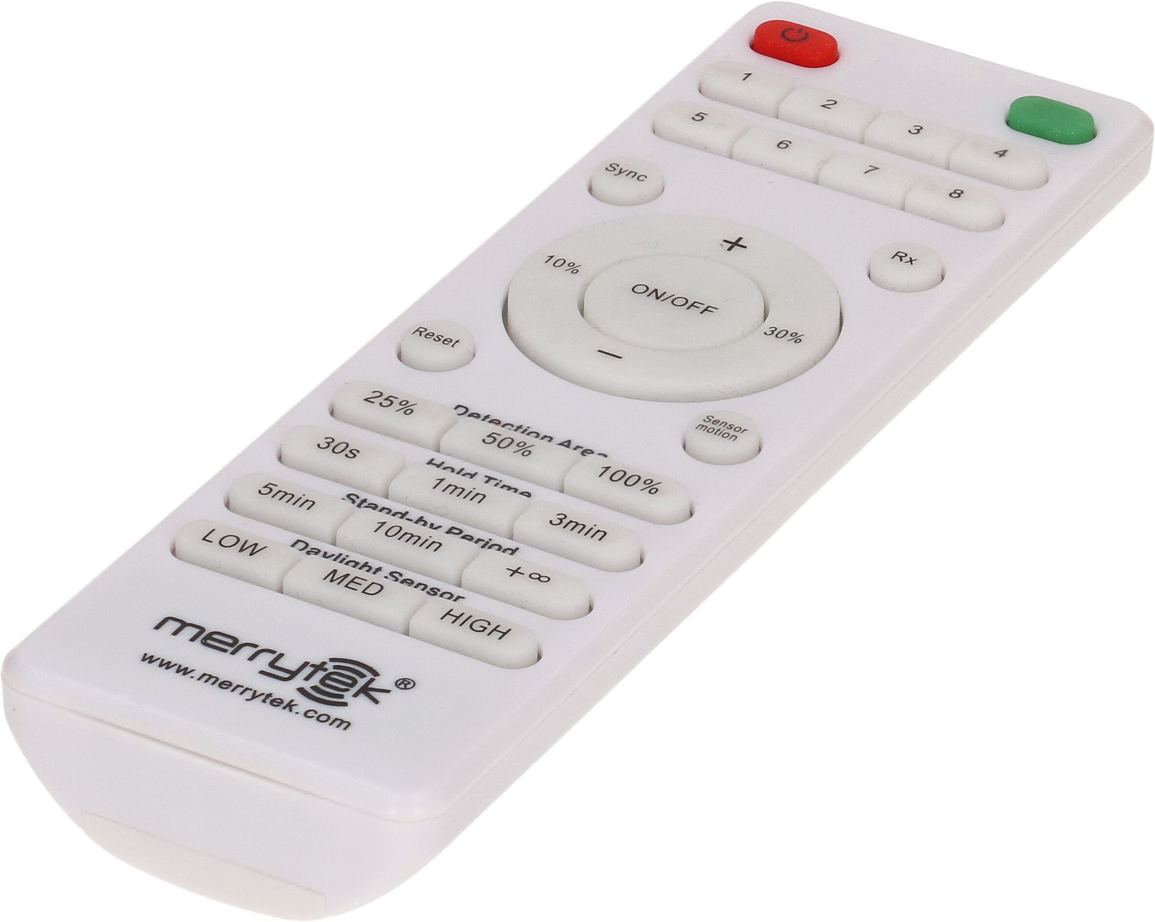 IR-Fernbedienung zu Leuchten FLAT CCT mit HF-Sensor Master-Slave