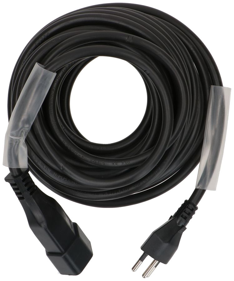 rallonge TD H05VV-F3G1.5 10m noir type 12 / type 13