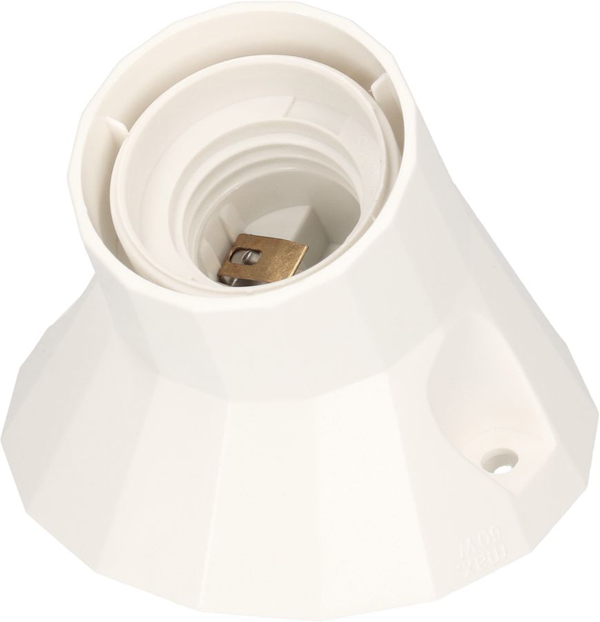 douille murale E27 blanc