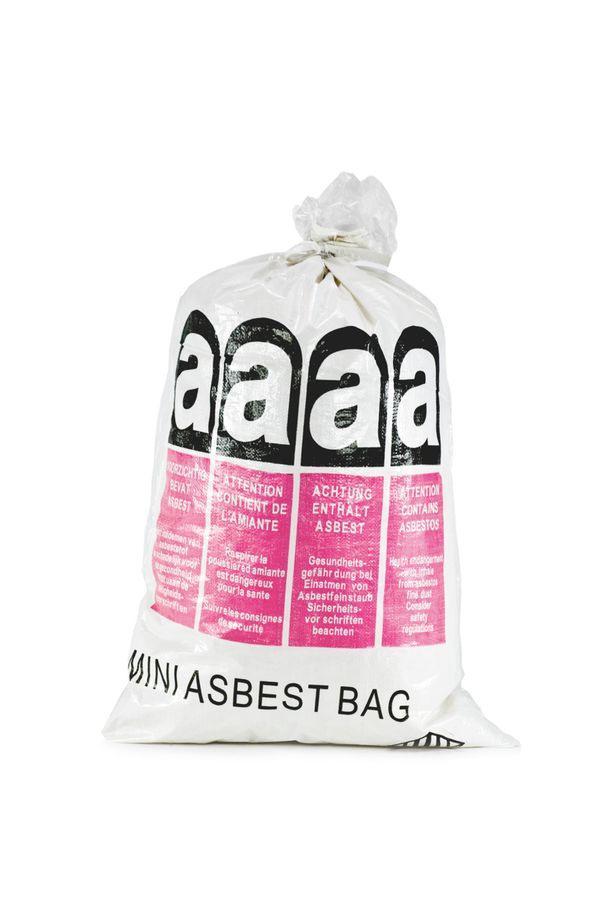 Asbest-Sack 120 L mit Inliner UV-beständig