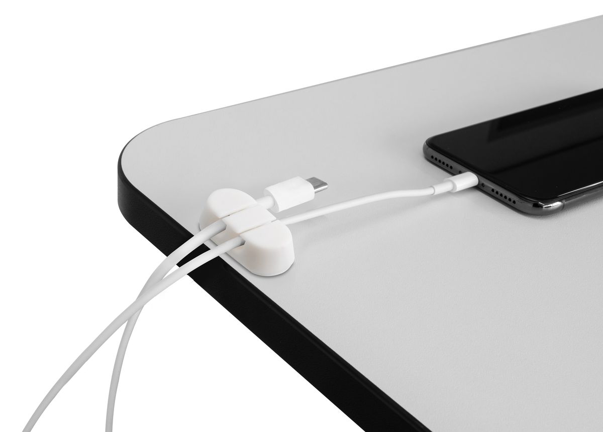 DOUBLE STOP Set 6x blanc