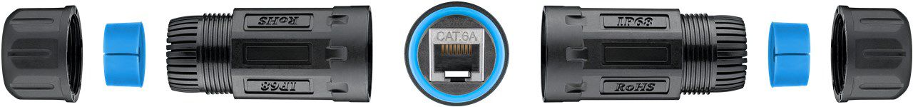 RJ45 Kabel-Verbinder Outdoor IP68