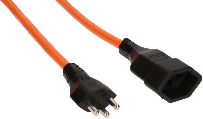 Rallonge EPR/PUR H07BQ-F3G1.5 10m orange type 23 / type 23