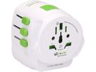 Weltreiseadapter QDAPTER 2-teilig mit USB A/C