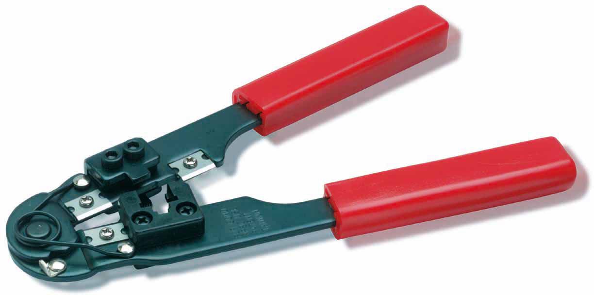 Pince à sertir pour fiche western 8 pôles Economy