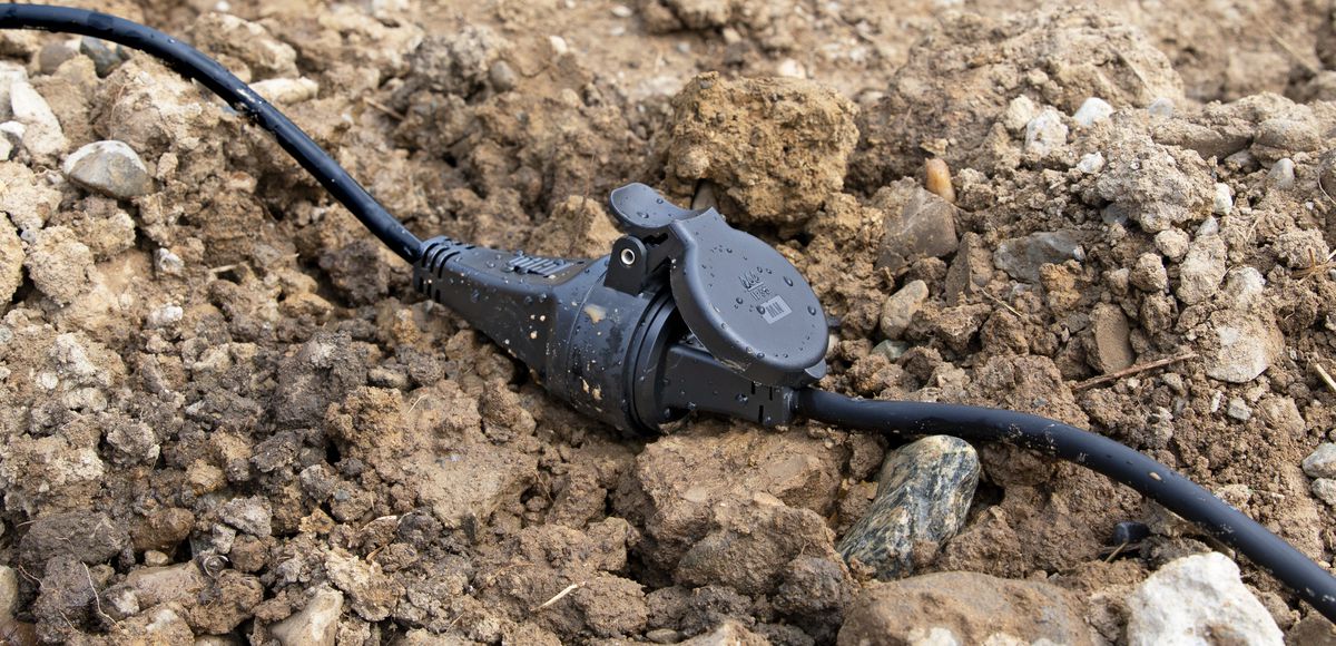 IP55 rallonge GDV H07RN-F3G1.5 20m noir type 13 / type 13