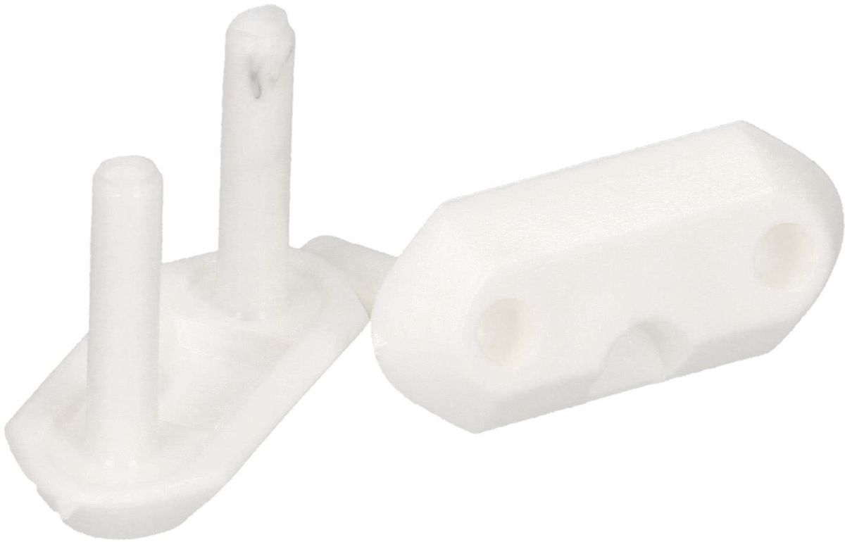 protection prise de courant blanc, 5 pcs.