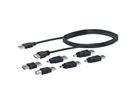set de connexion USB 2.0 (7 parties)