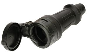 prise mobile TH type 13 3 pôles, noir, IP55