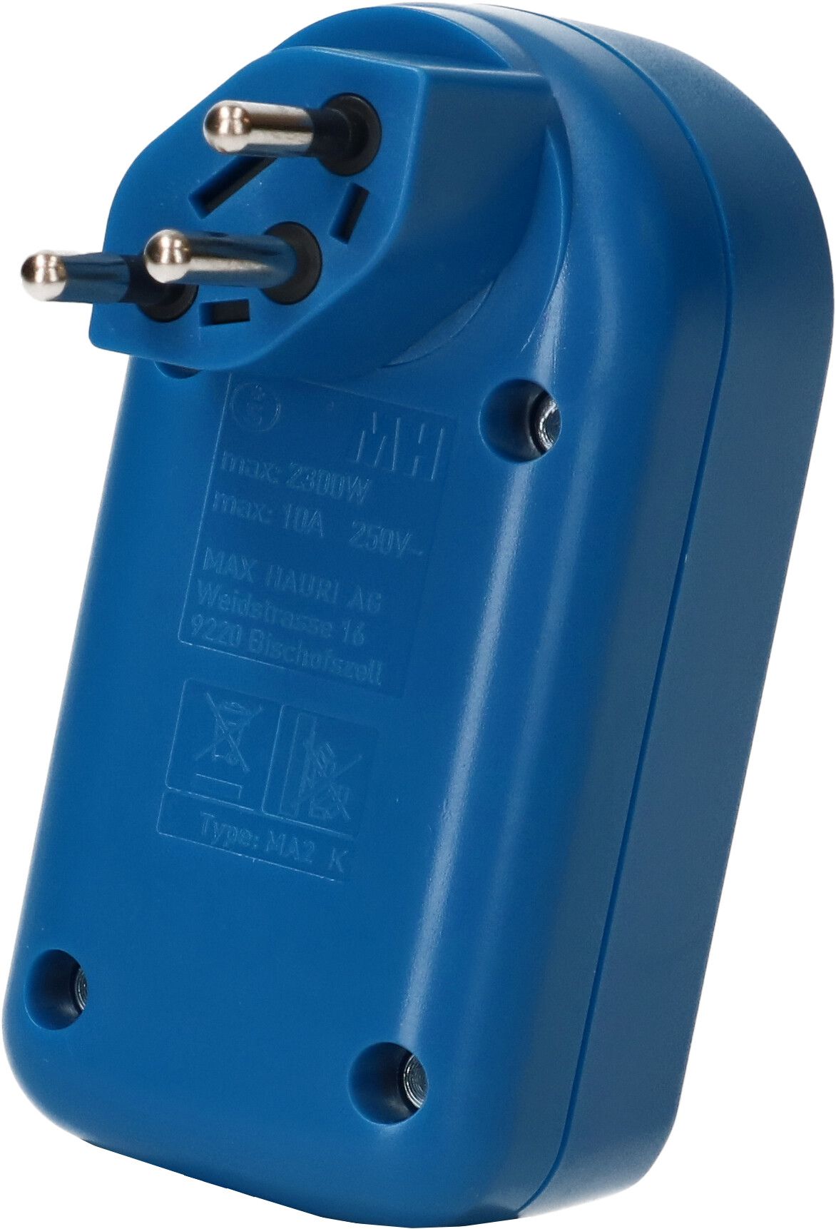 Multi adaptateur ADAPT 2x type 13 bleu rotatif BS