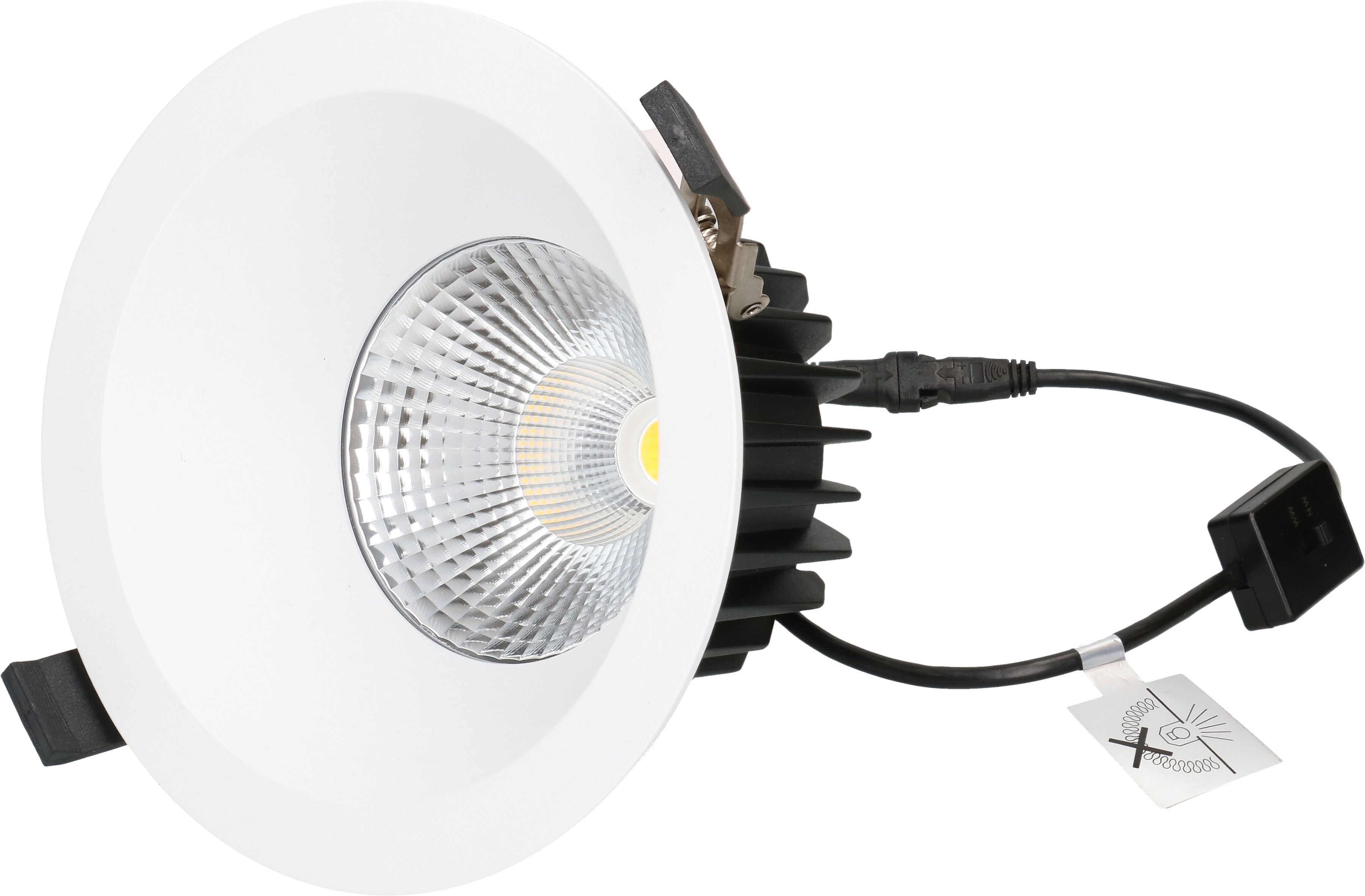 LED-Downlight ATMO Ø150 blanc 3000+4000K 1745lm 60°