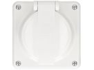 prise 1x type 25 ta.1x1 AP Mica Nass IP55 blanc
