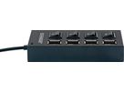 USB 2.0 HUB 4 fois noir