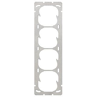 Befestigungsplatte Gr.4x1 EdizioDue