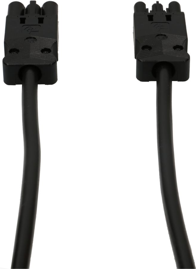 Rallonge TD AC 166 H05VV-F3G1.5 0.8m noir