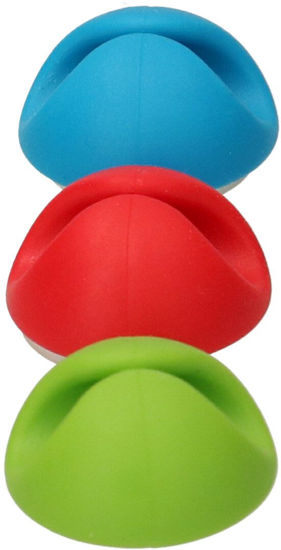 SINGLE STOP Set rond 3x vert 3x rouge 3x bleu